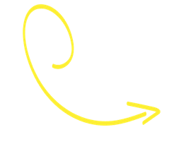 curved arrow decor